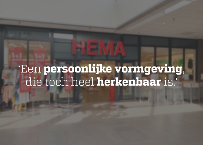 Foto over het succesverhaal van Hema
