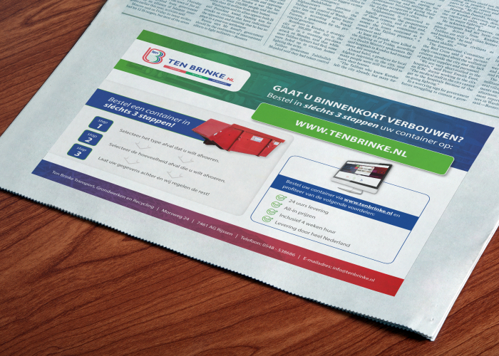 Foto over het succesverhaal van Ten Brinke Containers