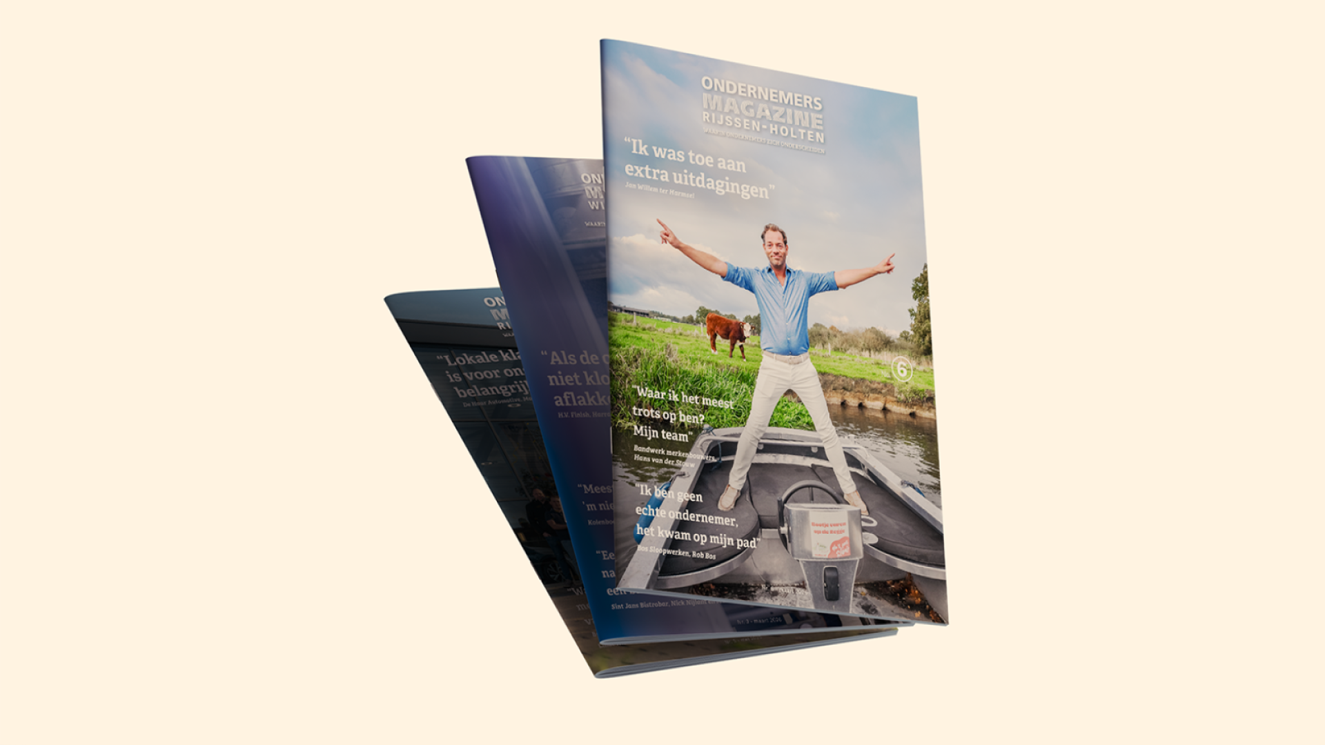 Project achtergrond afbeelding voor Ondernemersmagazine Rijssen-Holten 